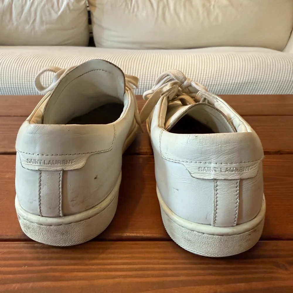 Saint Laurent Off-White Casual Sneakers - Picture 2 of 7